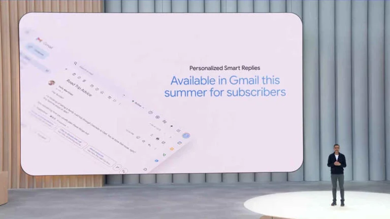Google I/O 2025 Smart Reply